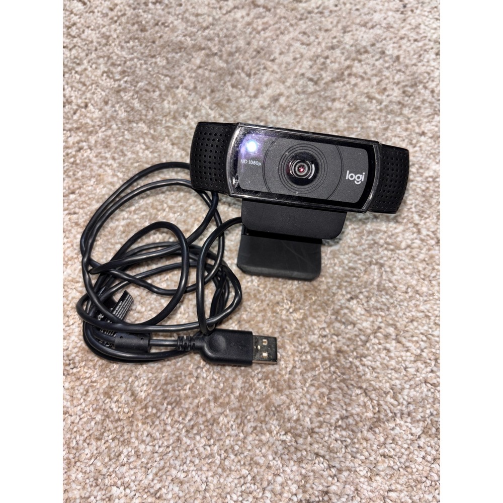Logitech C920 HD Pro Webcam Full HD 1080p Video Calling USB Black V-U0028